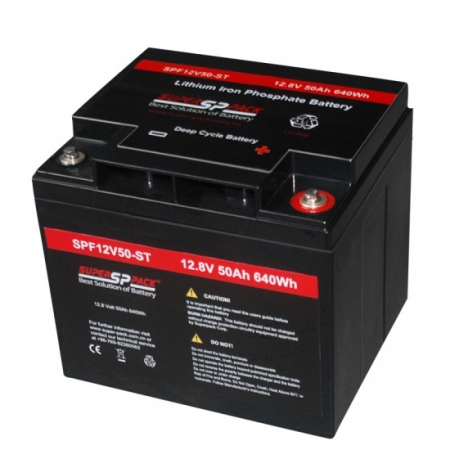 litiumjonbatteri för lagring av solenergi-12V 50Ah litiumjonbatteri 