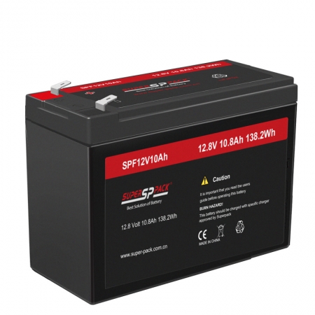 12v10ah lifepo4 batteripaket för ekolod 
