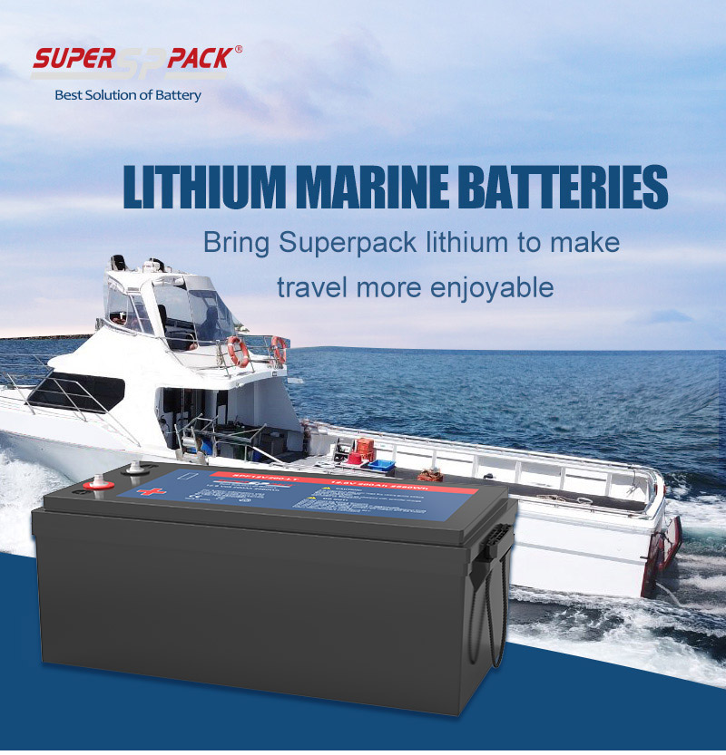 Superpack Lithium Marine Batterier