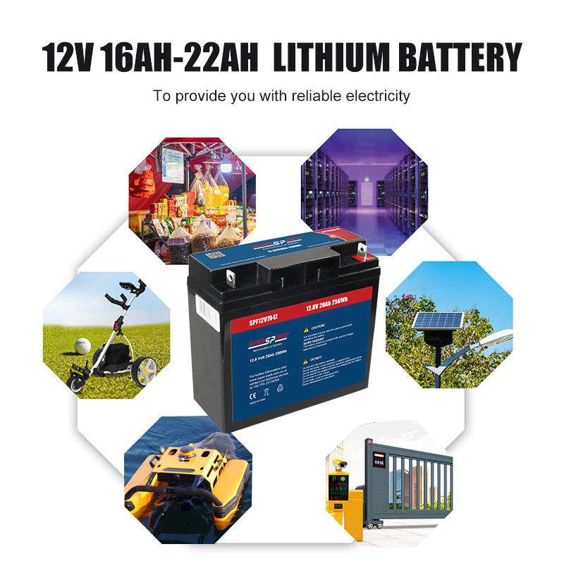 Superpack 12v-22Ah litiumbatteri