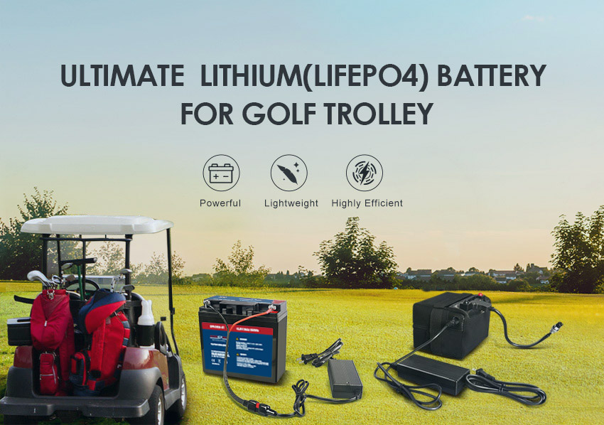 Superpack 12v litium golfvagn batteri