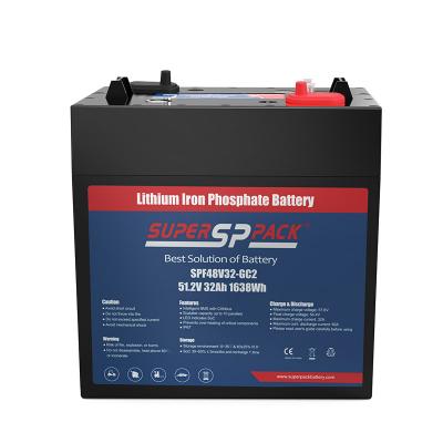 Superpack LiFePo4 GC2 Battery For Golf Carts